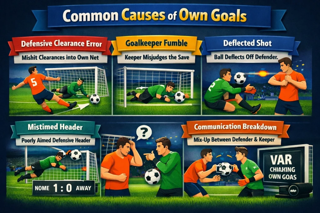 Common Causes of Own Goals