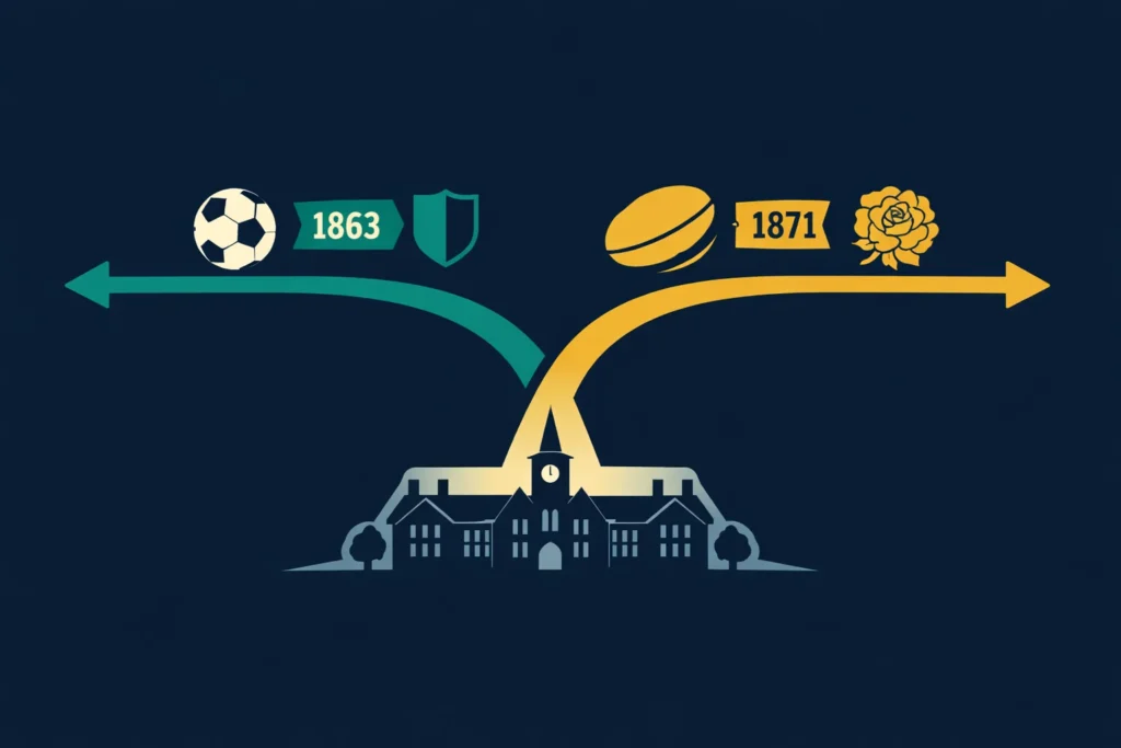 The Historical Split: How Football and Rugby Diverged