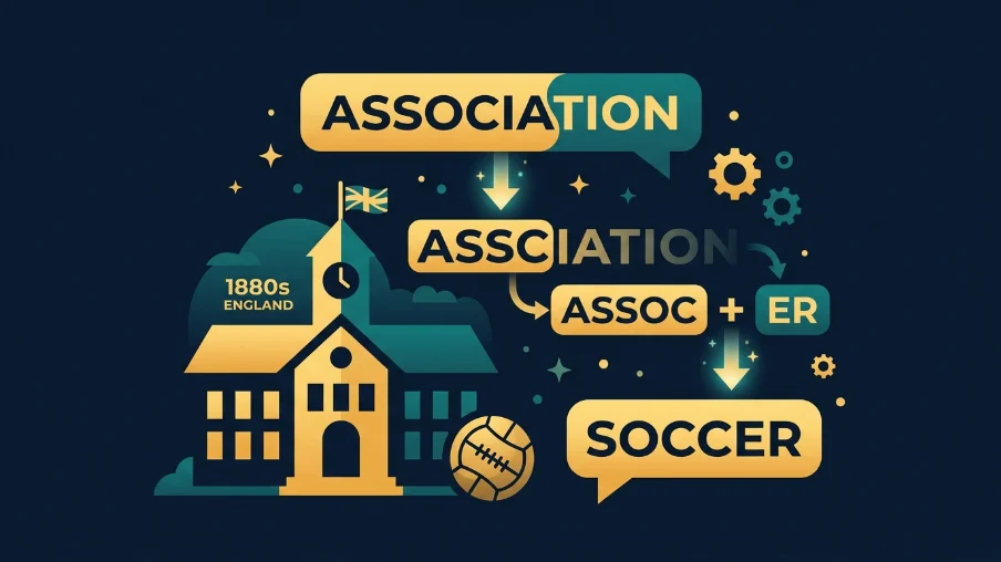 The Term "Soccer" Didn't Start in America