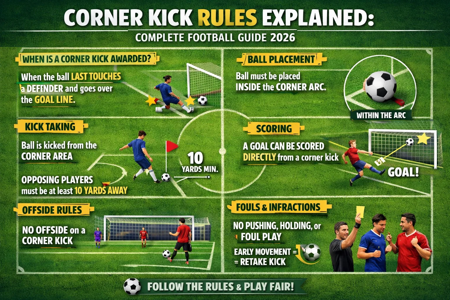 Corner Kick Rules Explained