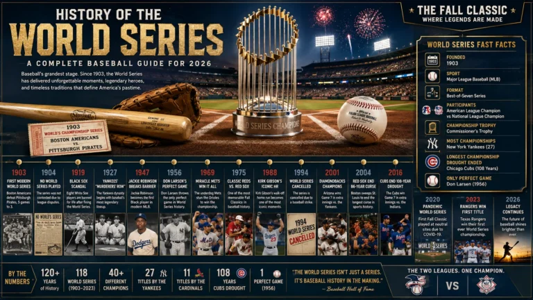 History of the World Series