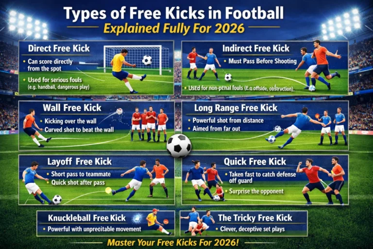 Types of Free Kicks in Football
