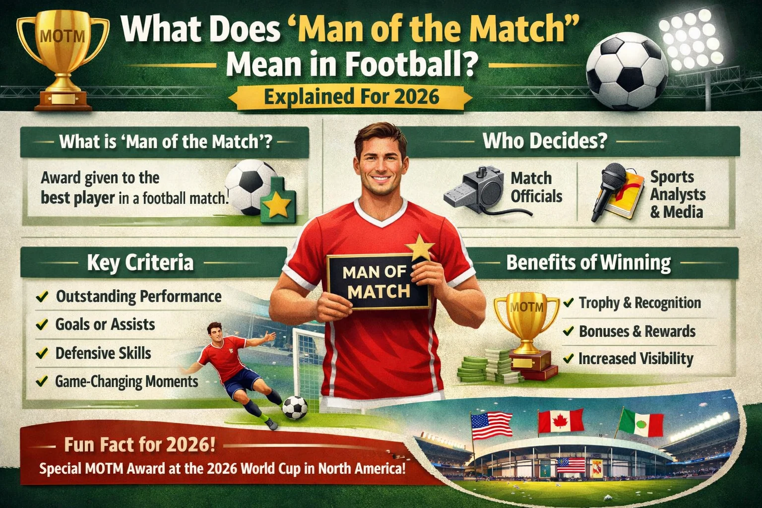 What Does Man of the Match Mean in Football