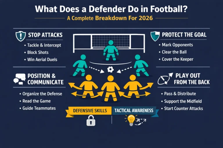 What Does a Defender Do in Football