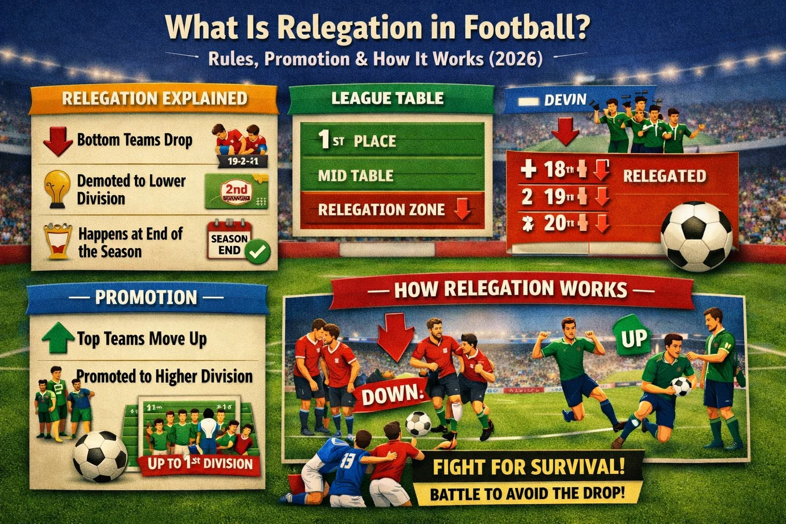 What Is Relegation in Football