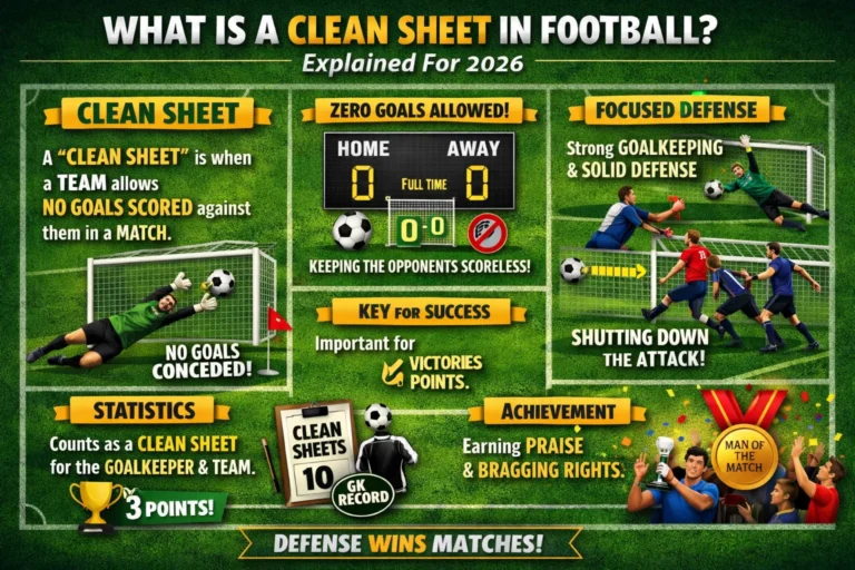 What Is a Clean Sheet in Football