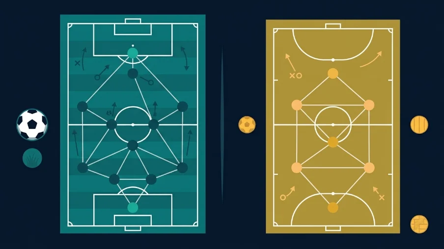 difference between football and futsal