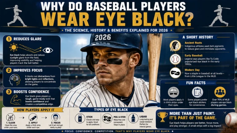 Why Do Baseball Players Wear Eye Black