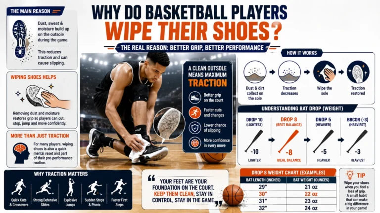 Why Do Basketball Players Wipe Their Shoes