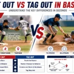 Force Out vs Tag Out in Baseball