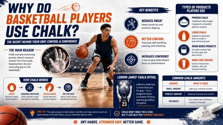 Why Do Basketball Players Use Chalk