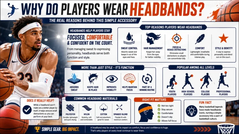 Why Do Basketball Players Wear Headbands