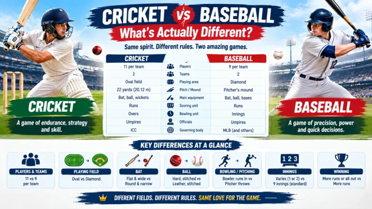Cricket vs Baseball