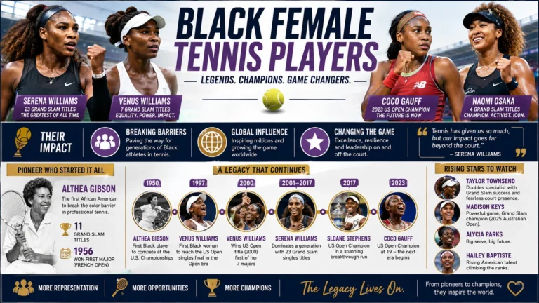 black female tennis players