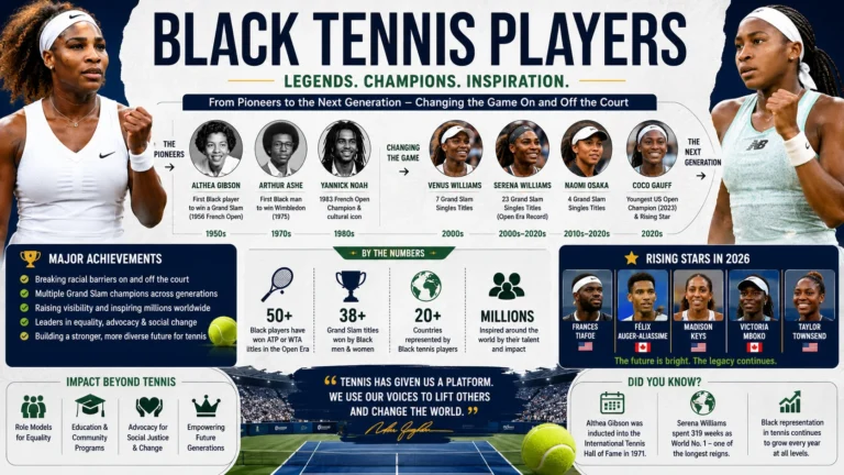 black tennis players