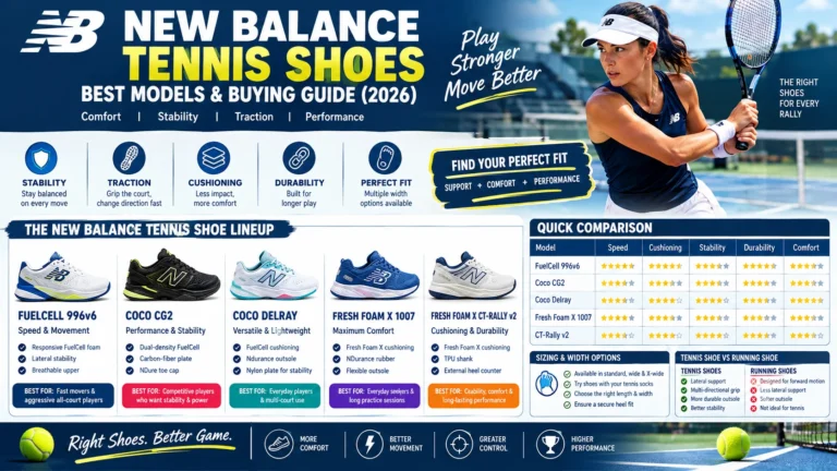 new balance tennis shoes