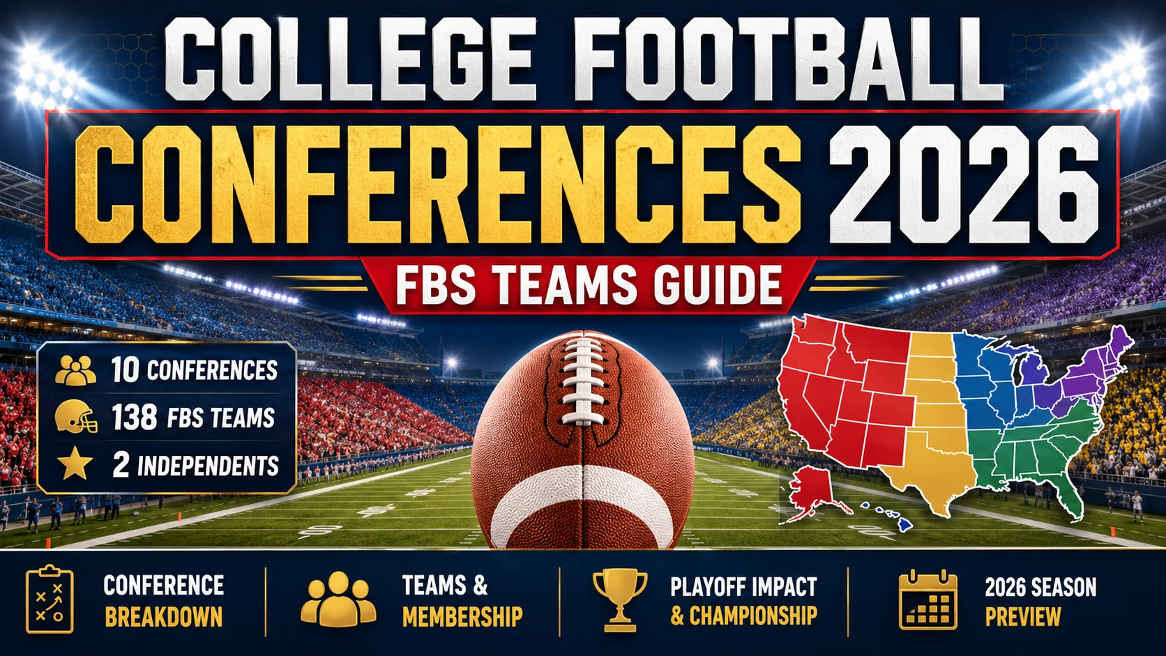 college football conferences