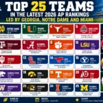 top 25 college football