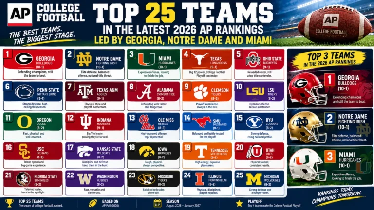 top 25 college football