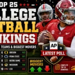 top 25 college football rankings